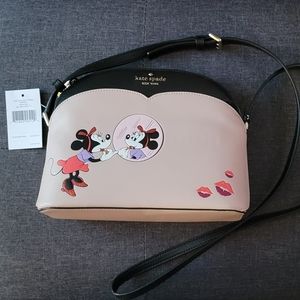 NWT Kate Spade Minnie Mouse Domed Crossbody